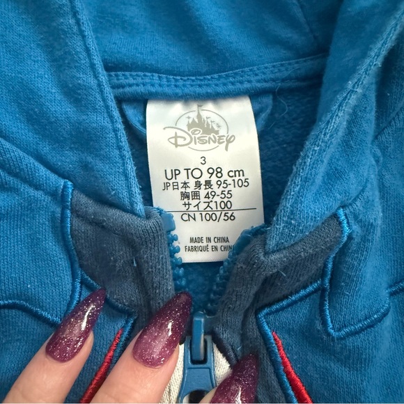 Disney Toddler 3T Captain America Mask Hoodie - Picture 5 of 8